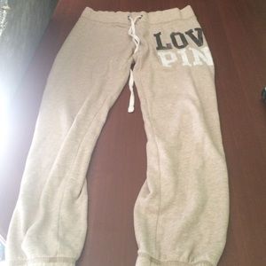 Victoria's Secret sweatpants, drawstring