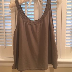 Madewell silk tank top