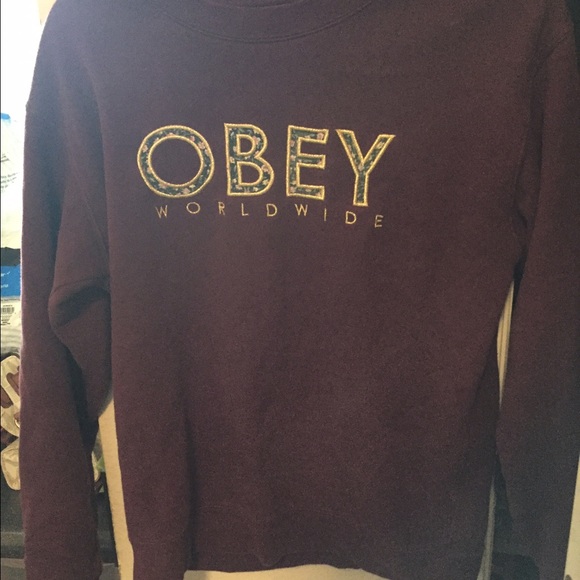 Obey crew neck