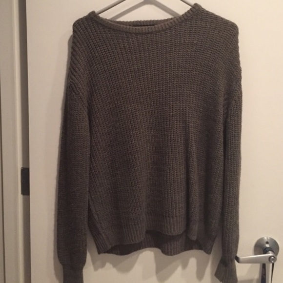 Grey brandy Melville sweater