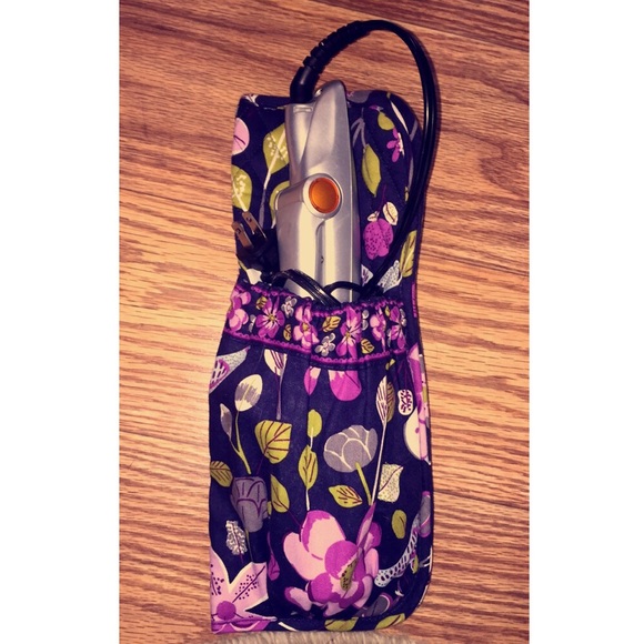 Straightener/curling iron with case