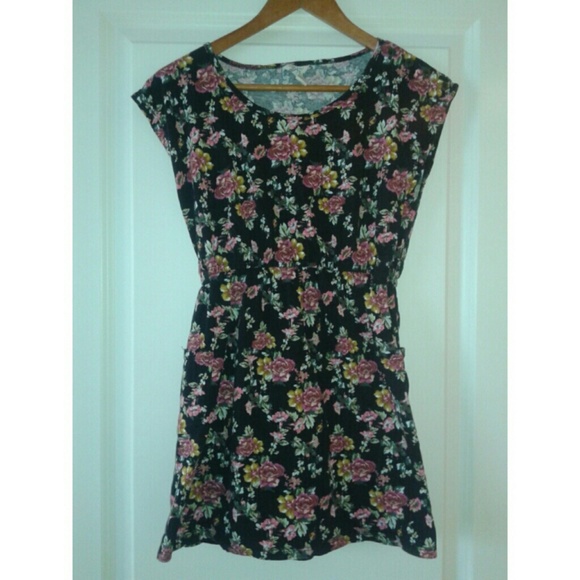 Floral print dress