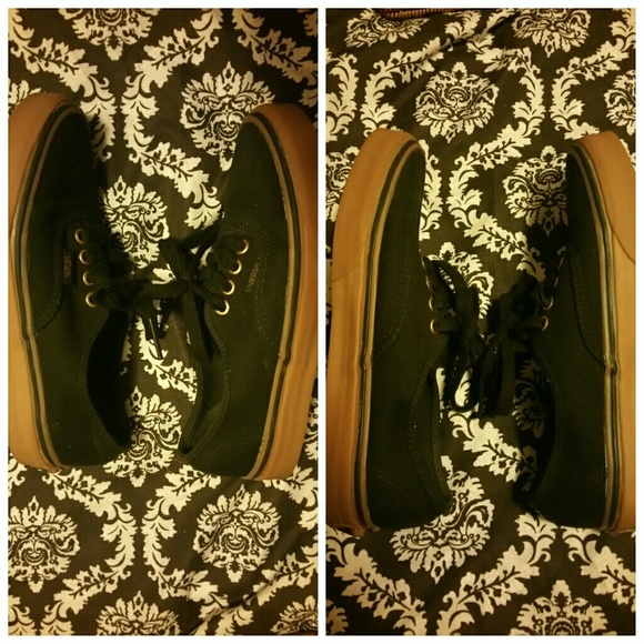 Vans Era 59 black gum sole