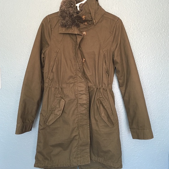 Olive H&M 2 in 1 Parka