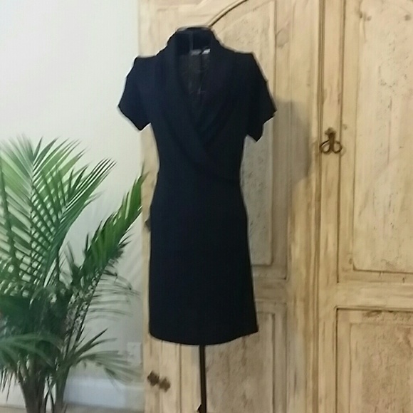 Black cowl neck sweater