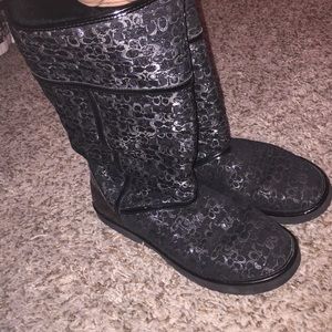 Black Coach boots