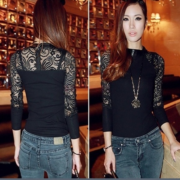 Baroque Lace Top