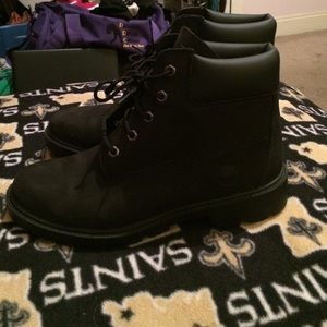 Black Timberland Boots