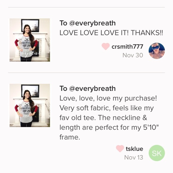 🎉HPX2!!🎉Merry Little Christmas Top ❗️LAST 2❗️ - Picture 4 of 4