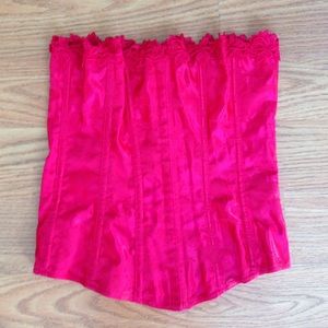 Red corset