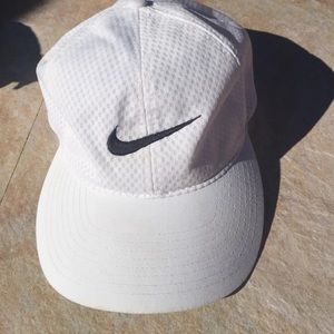 White Nike Hat