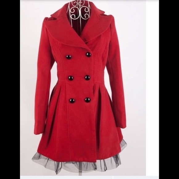 Double Breasted Woolen coat