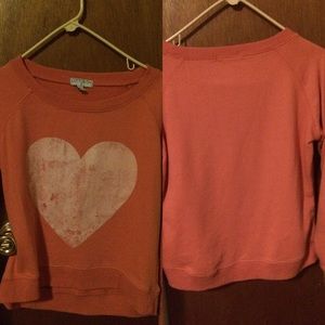 Pinkish/orange sweatshirt