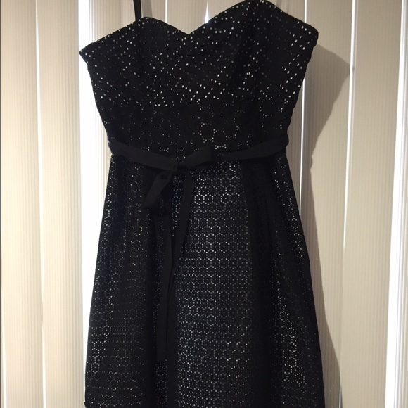BCBG maxazria strapless a-line dress
