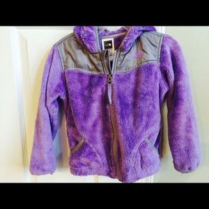 The North Face hooded fleece