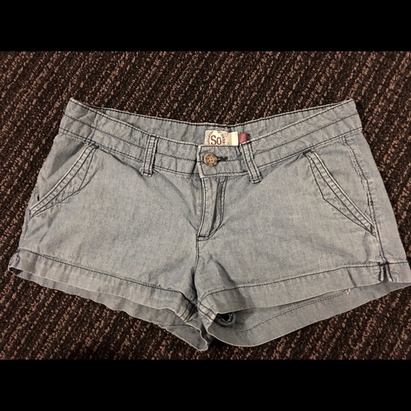 Light blue shorts