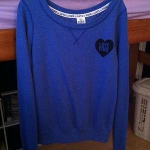 Victorias Secret Pink crew neck sweatshirt