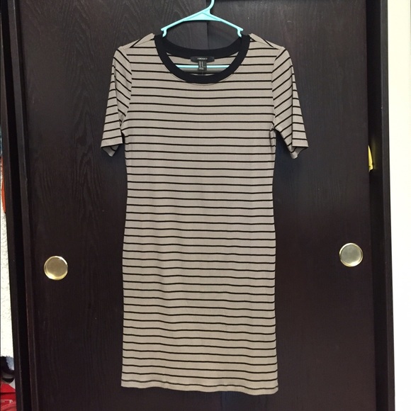 Bodycon striped dress