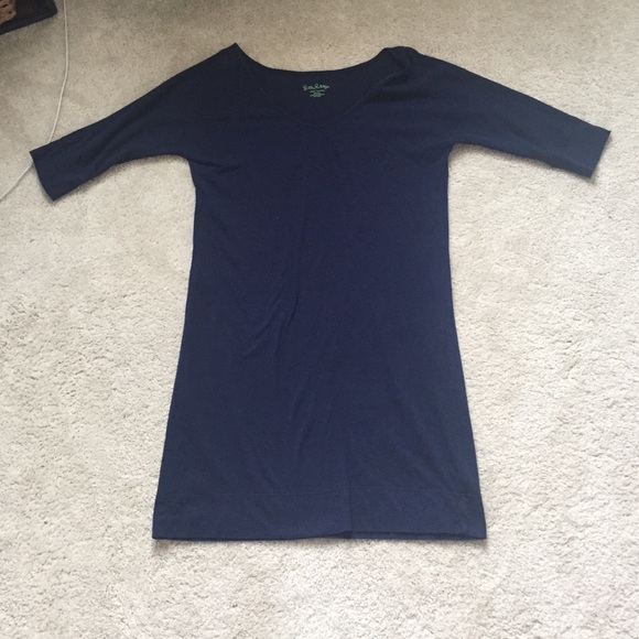 Navy Lilly P Dress