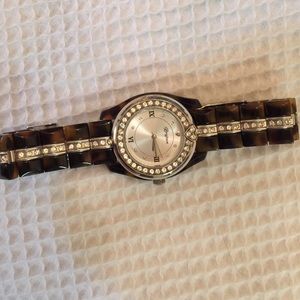Brighton Tortoise watch, like new