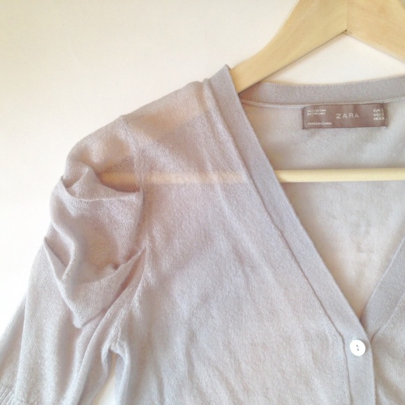 Delicate Zara Cropped Cardigan