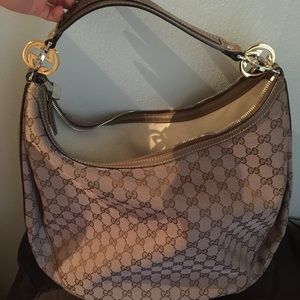 Gucci large hobo handbag