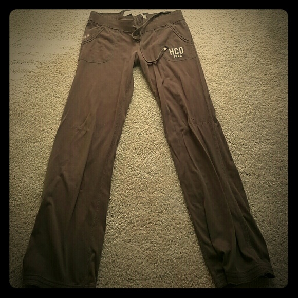 Hollister sweatpants! (: