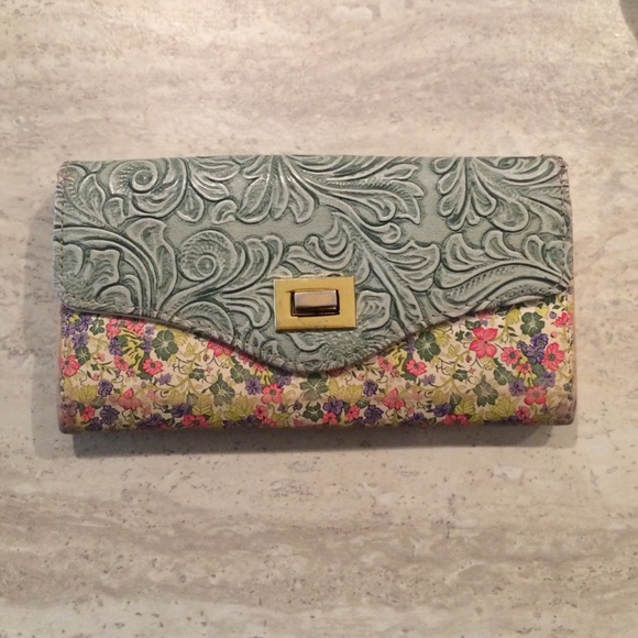 Urban Outfitters floral wallet
