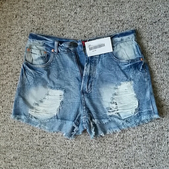 High waist shorts