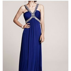 Cobalt blue formal dress