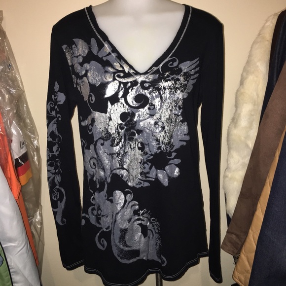 Calvin Klein v neck shirt
