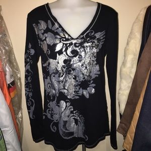 Calvin Klein v neck shirt