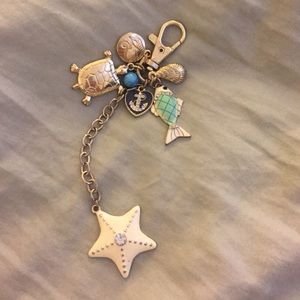 Beach inspired keychain