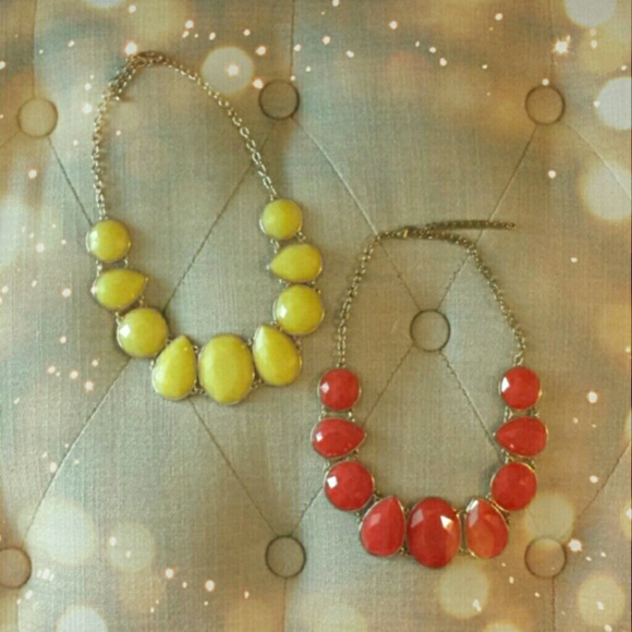 Yellow & Orange Necklace (2)