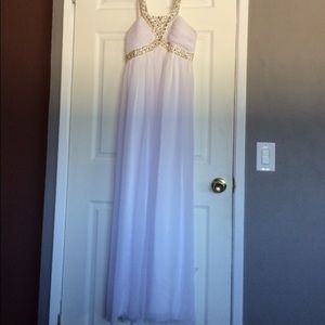 White Gold Long Dress