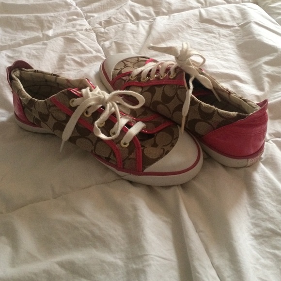 Pink Coach Shoes