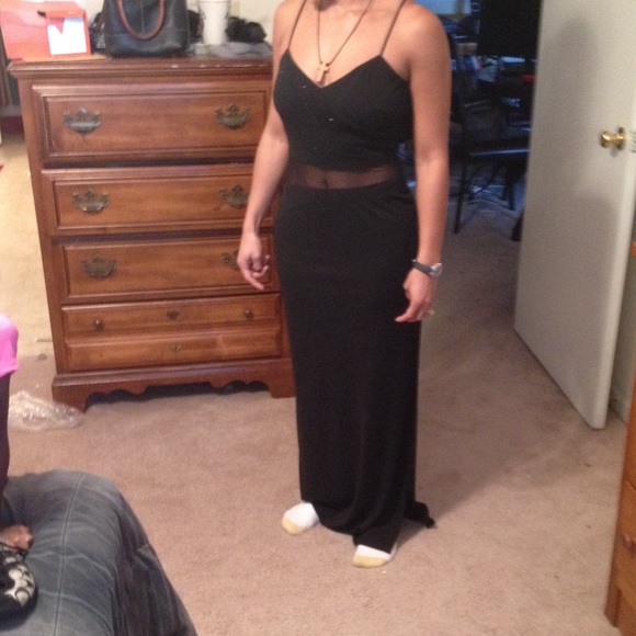 Dressy, Sparkly Evening Dress - Picture 1 of 4