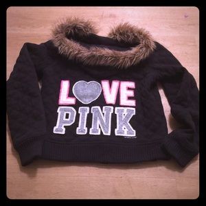 💕💕VS quilted zip up winter jacket💕💕sold!