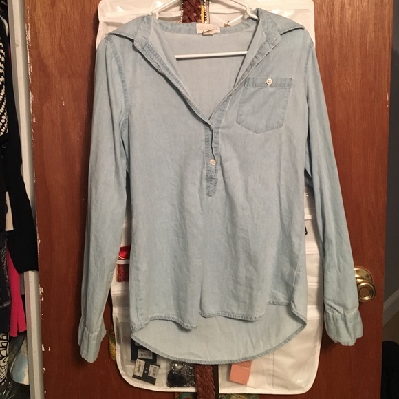 Denim tunic