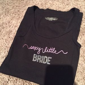 Victoria secret bridal tank top