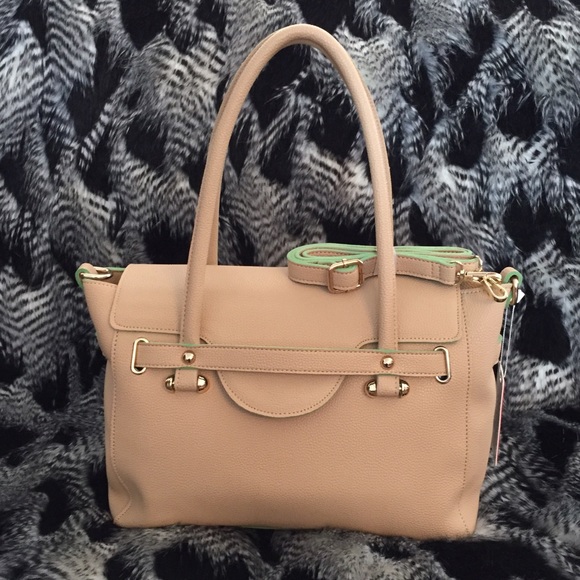 Jaida Satchel In Beige