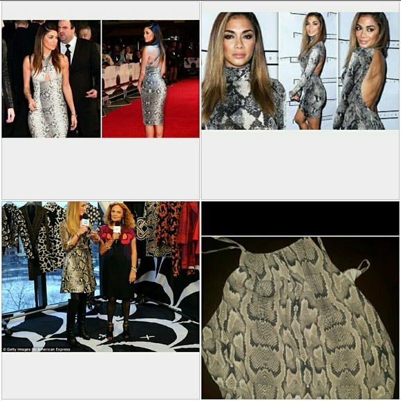 Express snakeskin print dress - Picture 4 of 4