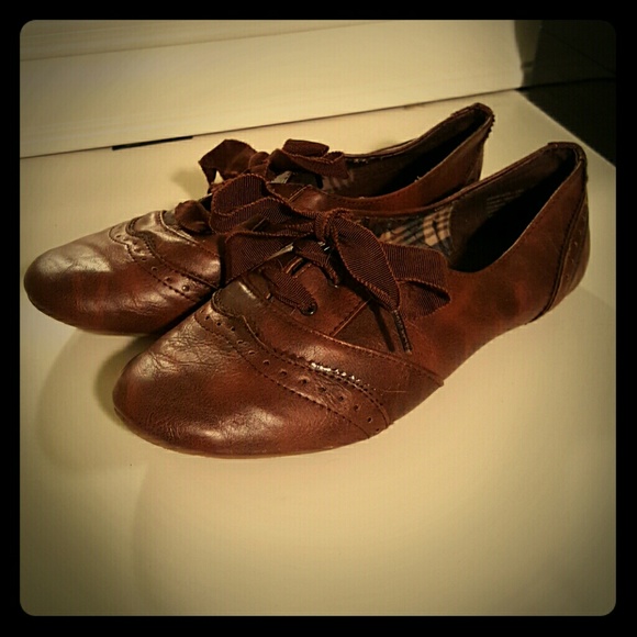 Brown shoes