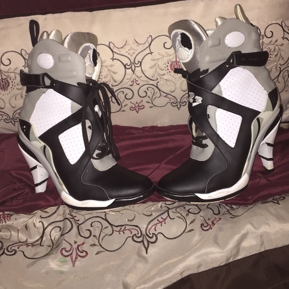 jordan heels boots