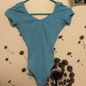 Capezio Blue Leotard