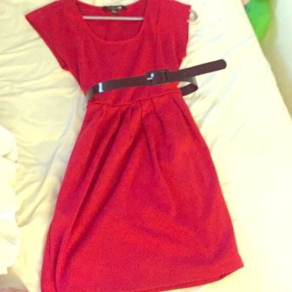 Red forever 21 dress