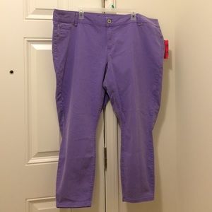 FINAL NEW Candie's Purple Skinny Jeans 24 (22!)