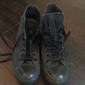 High top black Converse