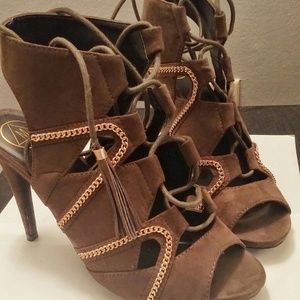 Missguided Lace-up Heel