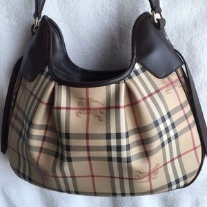 Burberry Haymarket check bag